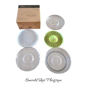 Pampered Chef, Drink Rimmer Set #2424, Juicer/Salt Rimmer NEW. Free shipping